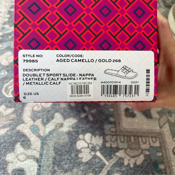 Tory Burch Double T Sport Slides - Picture 9 of 10